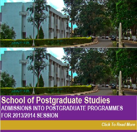 2014-2015 UNN Postgraduate admission
