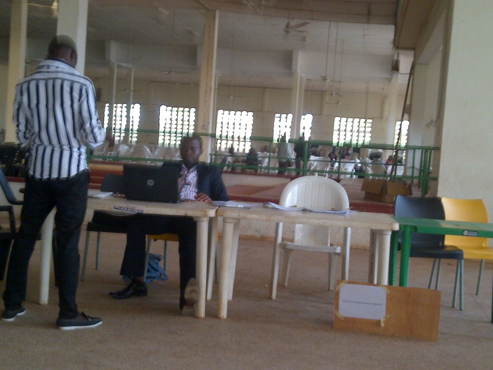 UNN New Students Clearance at Ekpo Ref