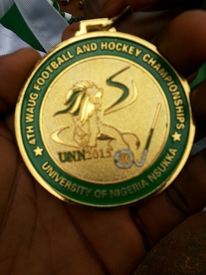 Gold Medal at UNN WAUGA