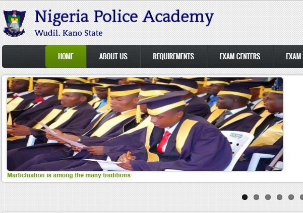 nigeria police academy form