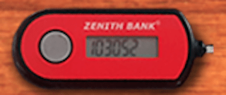zenith bank internet banking token