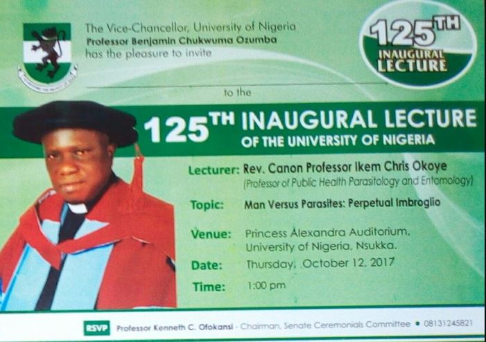 125 unn inaugural lecture