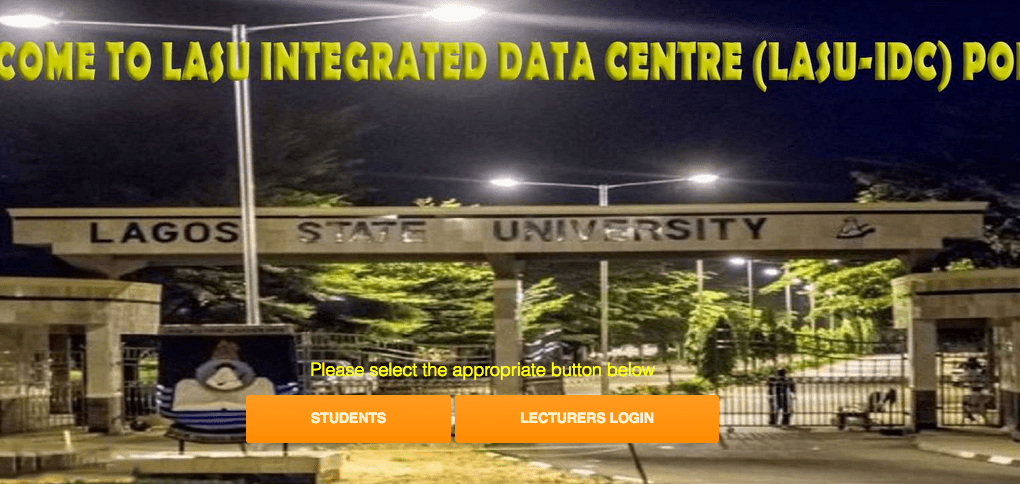 LASU Integrated Data Centre Lasu dpu idc portal