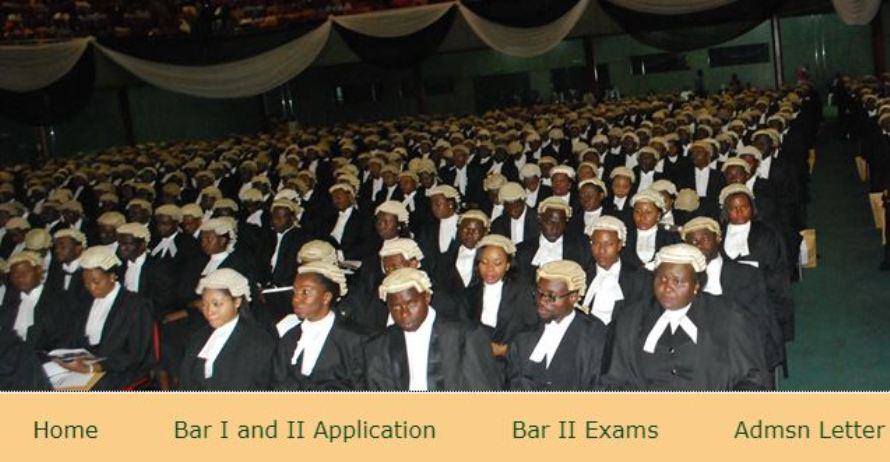 nigerian law school bar final exam result