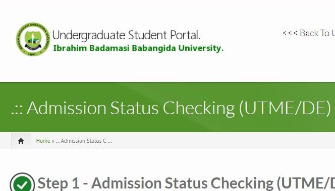 IBBU Admission List 2018/ 19 is Out – Check Here