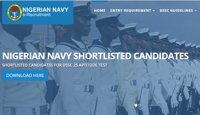 navy dssc aptitude test list 2020