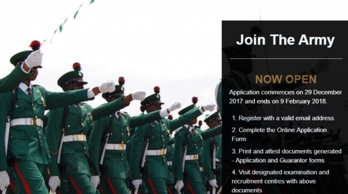Army Postpones 77 Regular Recruits Intake in Nigeria