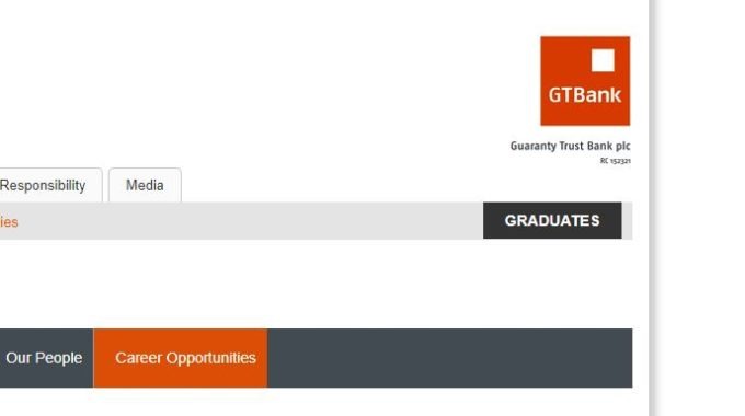 Guaranty Trust Bank GTB Graduate Trainees Programme 2022 Application