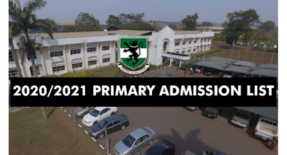 UNN Admission List 2020-2021